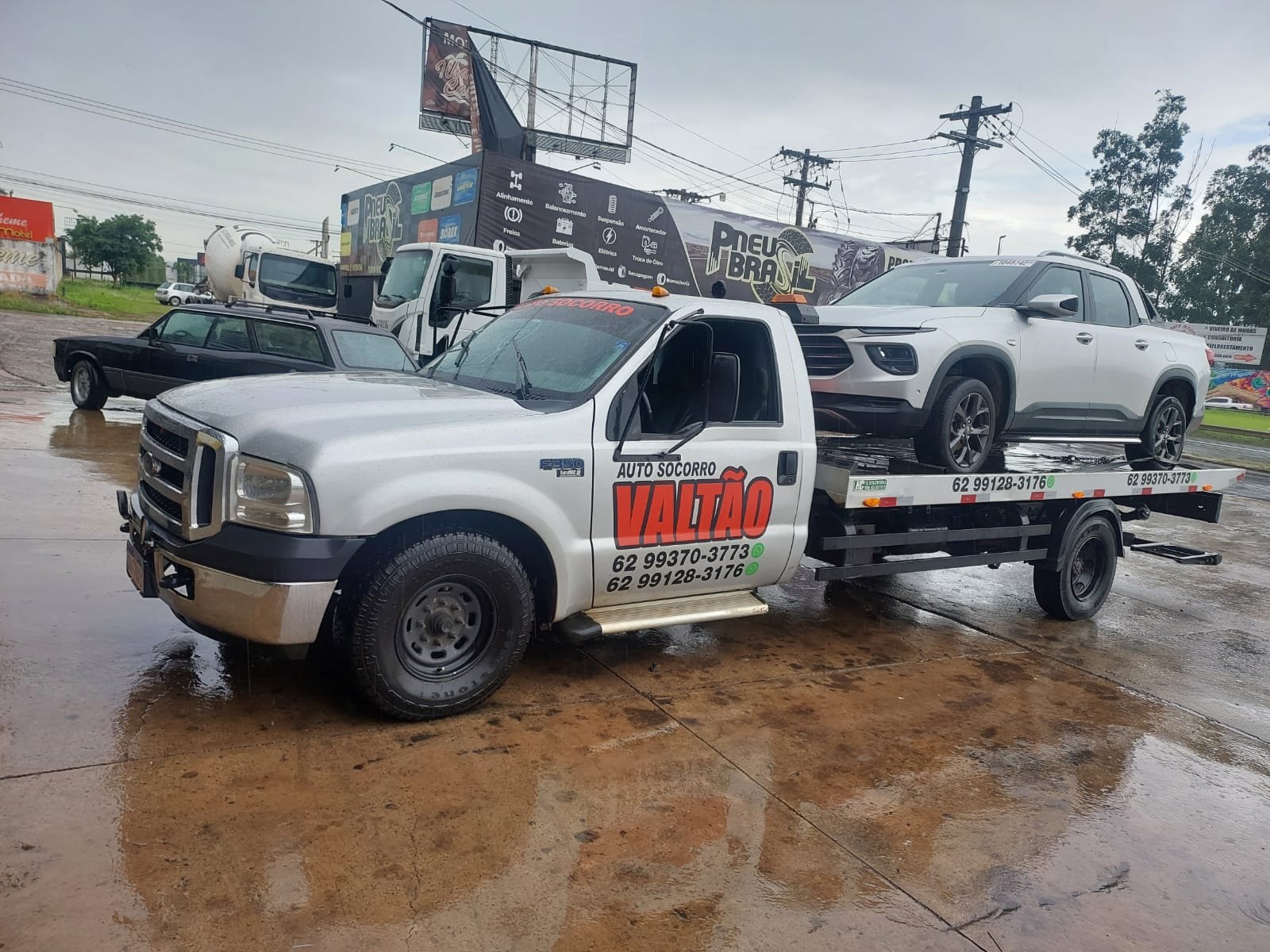 Equipe Valtão Auto Socorro em ação